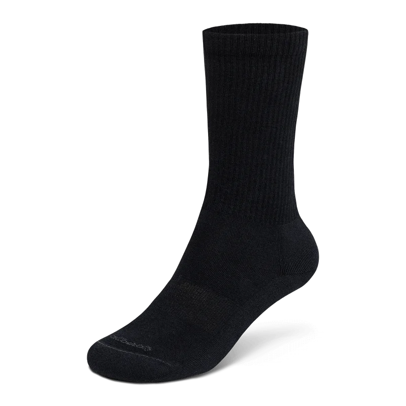 Anytime Crew Sock - Natural Black