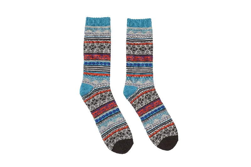 Azur Tribal Socks