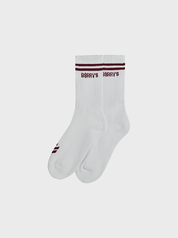 BARRY'S GARNETT STRIPE CORE SOCK