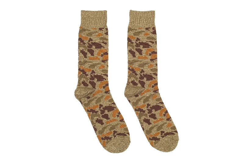 Berry Camouflage Socks