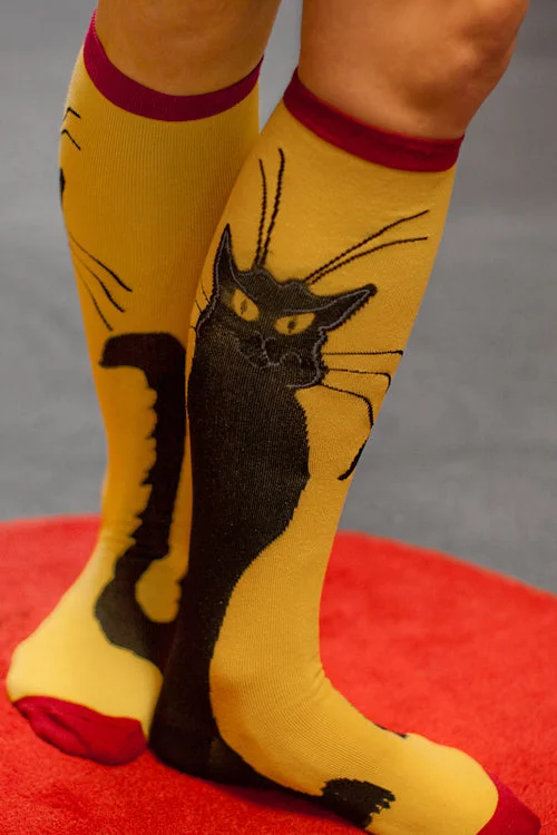 Chat Noir Stretch-It Knee High