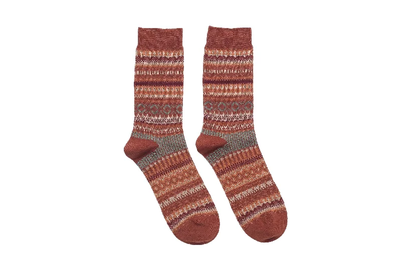 Disport Tribal Socks - Coffee