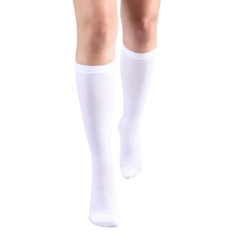 MD 15-20mmHg Knee High Compression Adjustable Toe Medical Support Socks