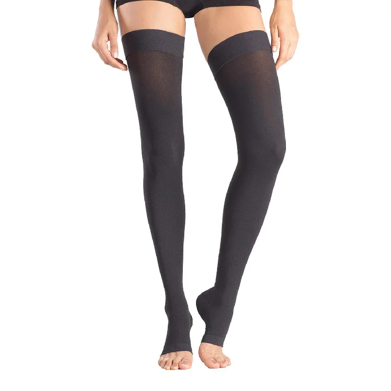 MD 23-32mmHg Microfiber Compression Thigh High Stockings