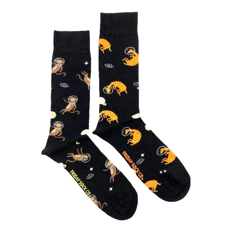 Men's Animals & Space Helmet Socks