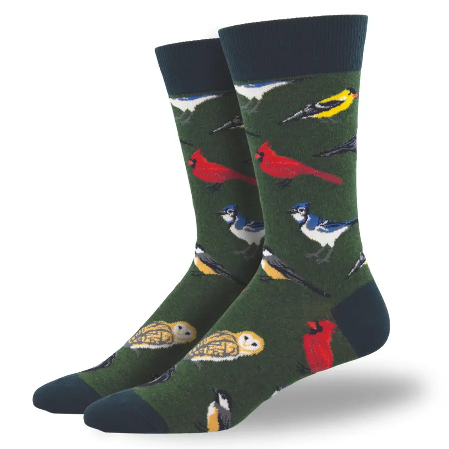 Men's Bird Is The Word Socks