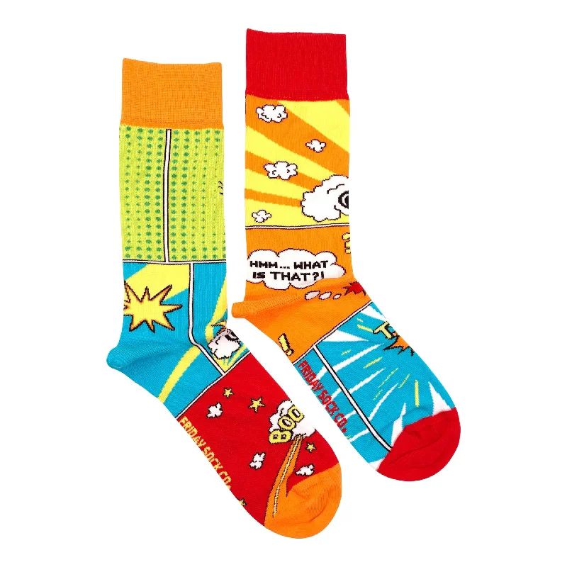 Men's Comic Book Socks