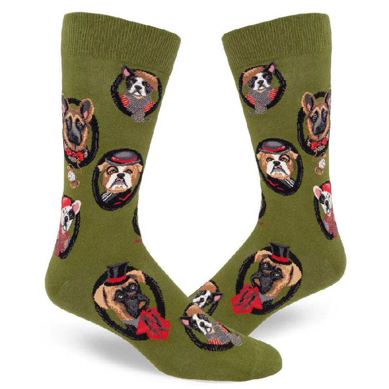 Men's Dapper Dogs Socks