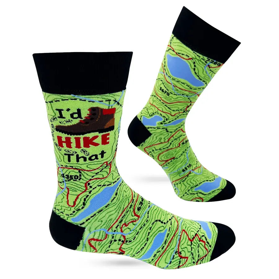 Men's I'd Hike That Socks