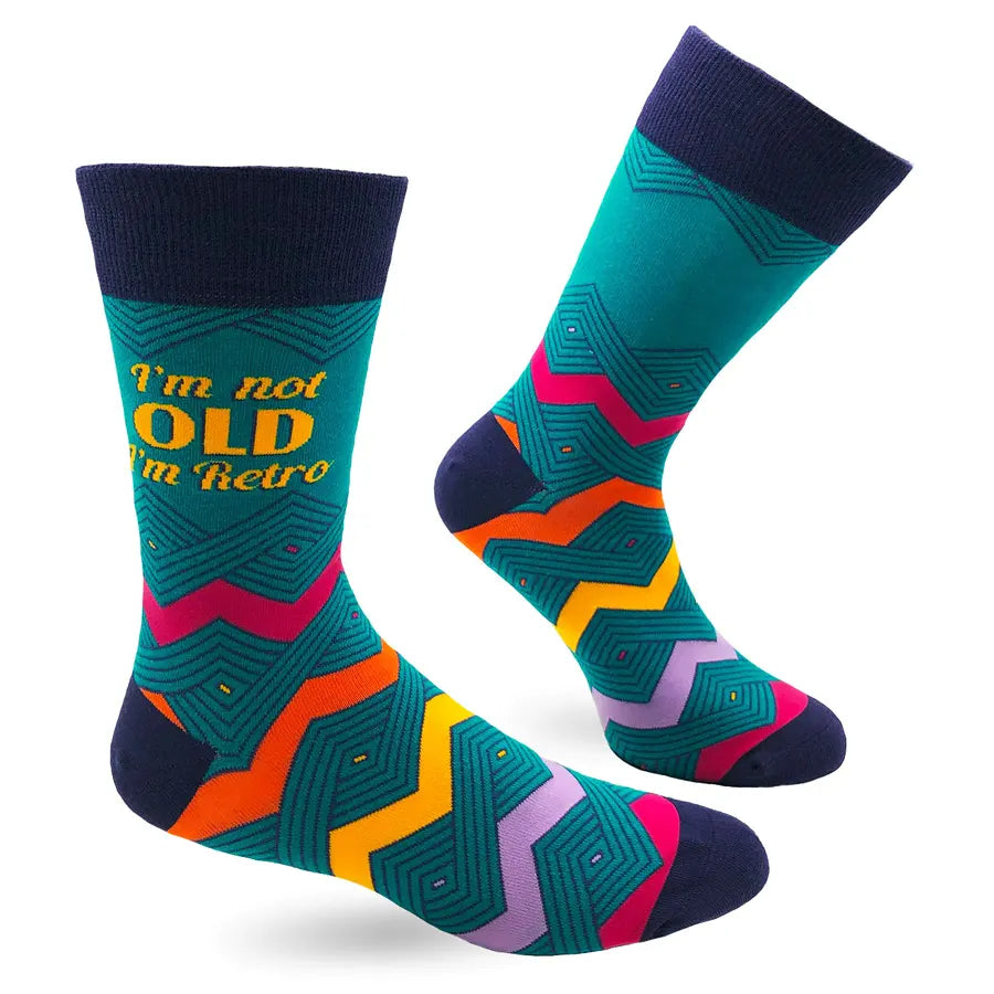 Men's I'm Not Old I'm Retro Socks