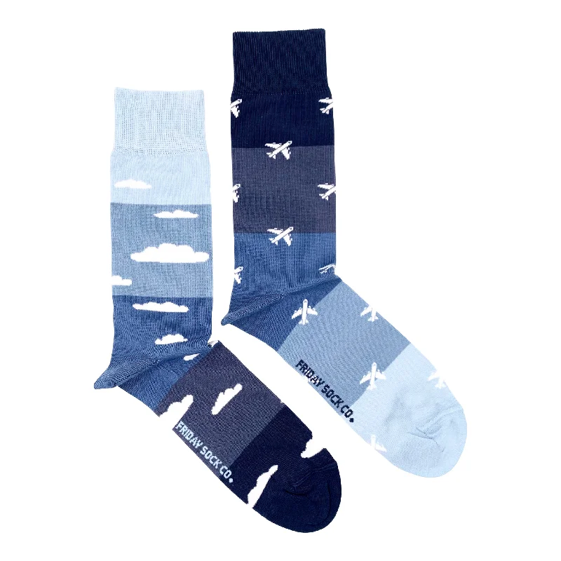 Men's Plane & Cloud Socks