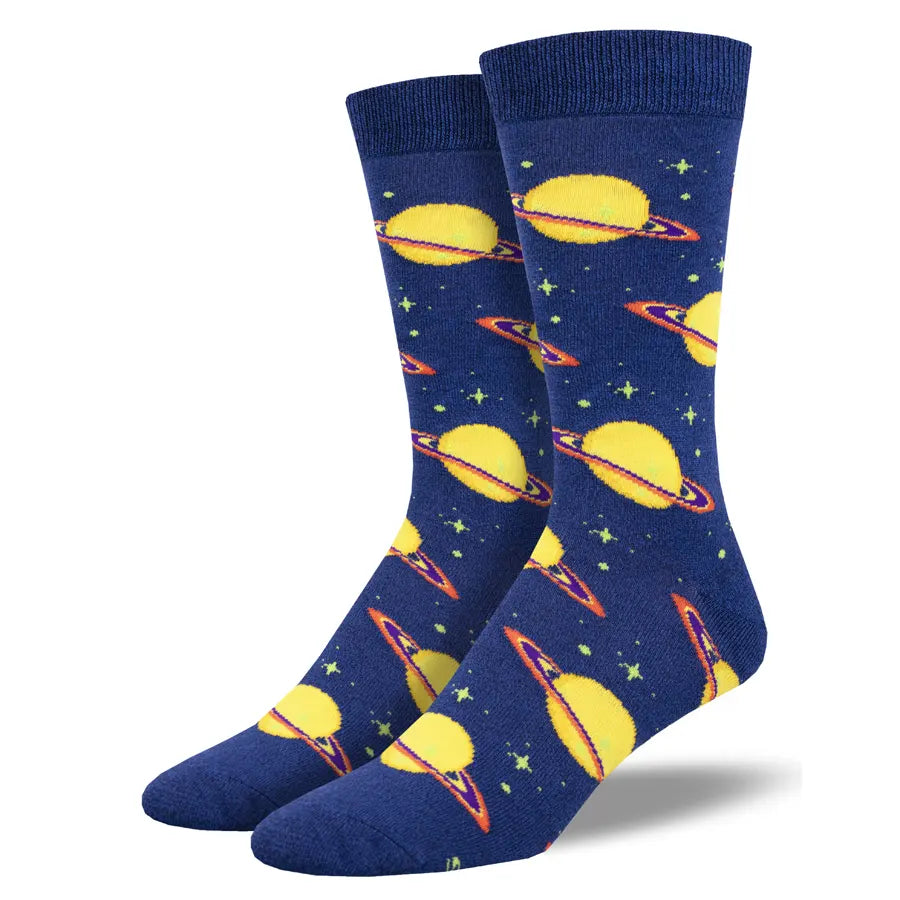 Men's Starstruck By Saturn Silky Soft Bamboo Socks