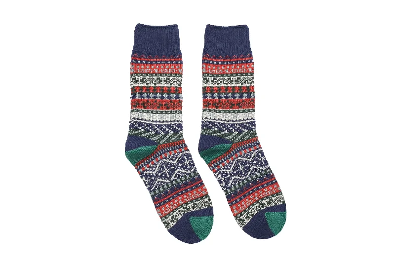 Rove Tribal Socks - Blue