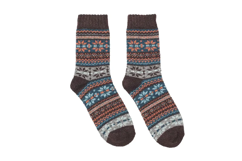 Tetra Nordic Socks - Coffee