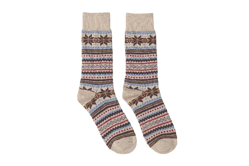 Track Nordic Socks - Beige