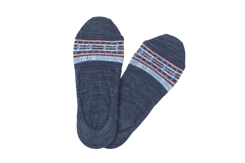 Twine Tribal Socks - Blue