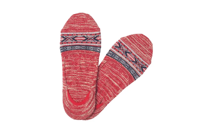 Twine Tribal Socks - Red