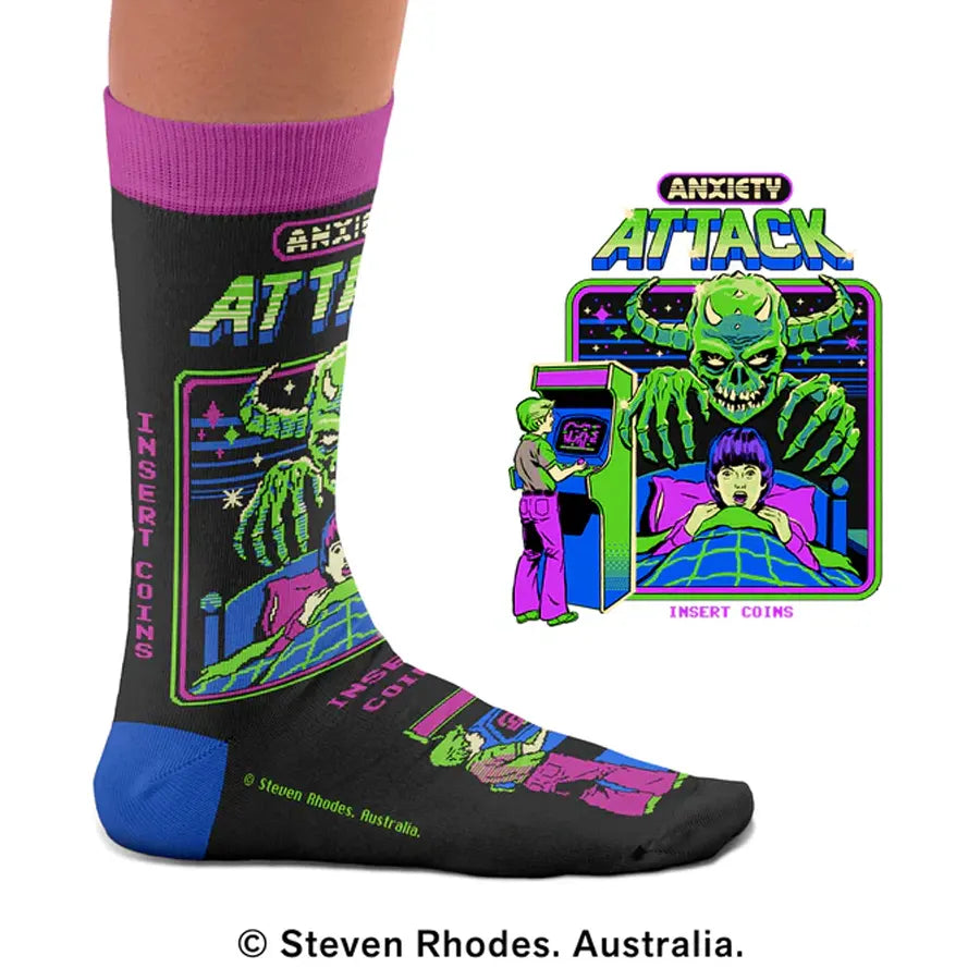 Unisex Anxiety Attack Socks