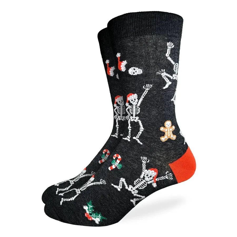 Unisex Christmas Skeletons Socks