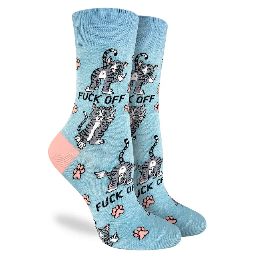 Unisex Fuck Off Kitty Socks