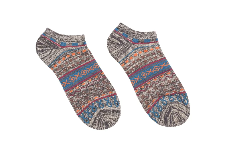 Vivid Dot Socks - Dark Grey