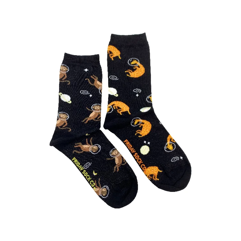 Women's Animals & Space Helmet Socks