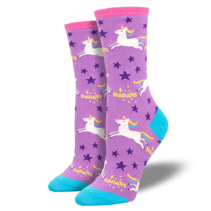 Women's Badass Unicorn Socks