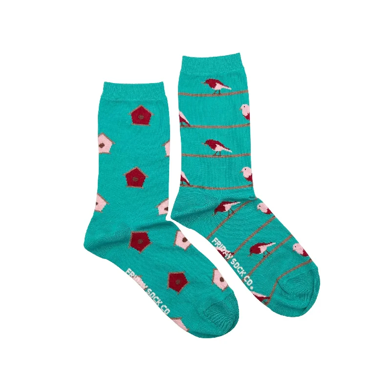 Women's Birds & Birdhouse Socks