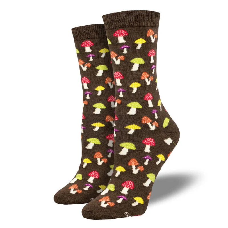 Women's Colourful Caps Silky Soft Bamboo Socks