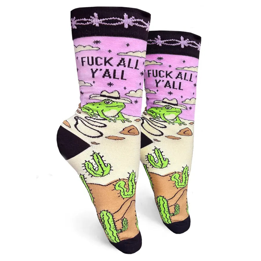 Women's Fuck All Y'All Socks