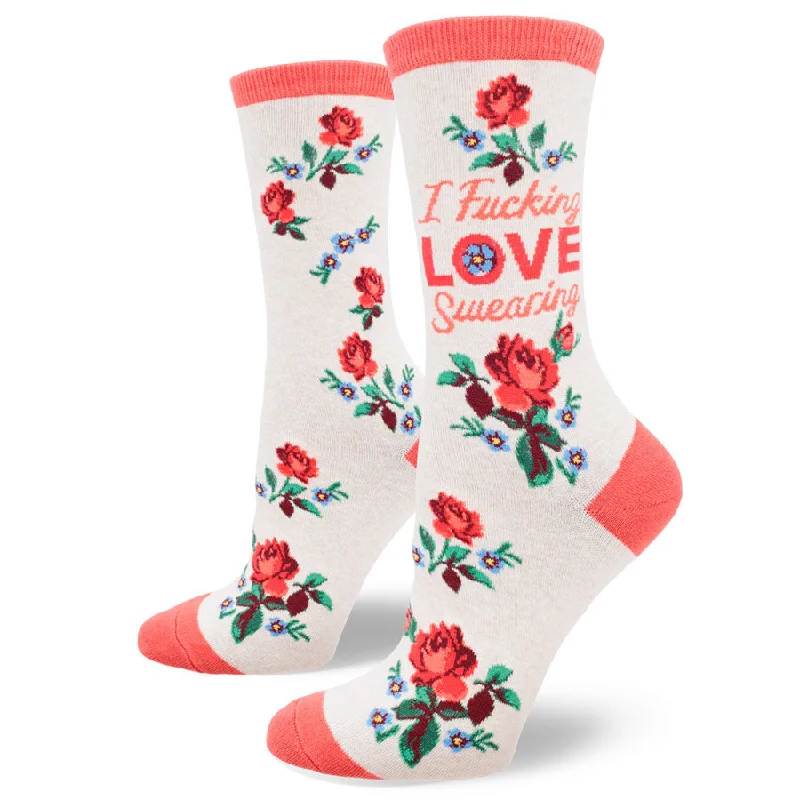 Women's I Fucking Love Swearing Socks