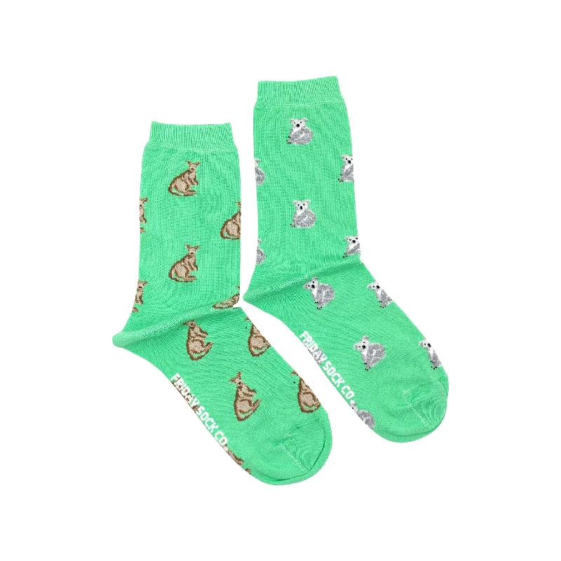 Women's Kangaroo & Koala Socks