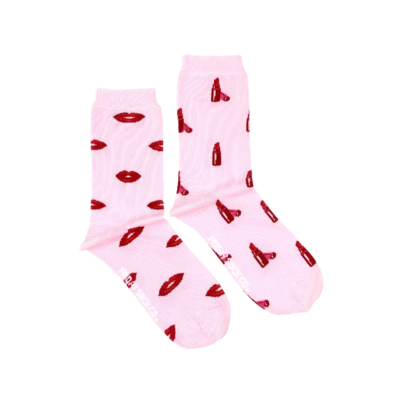 Women's Lips & Lipstick Socks