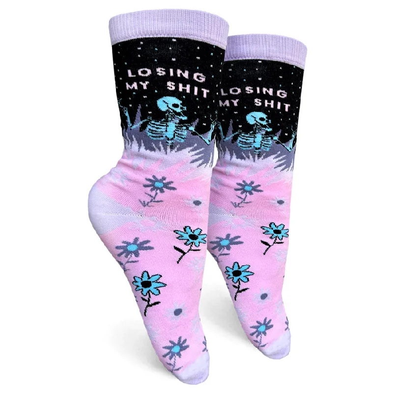 Women's Losing My Shit Socks