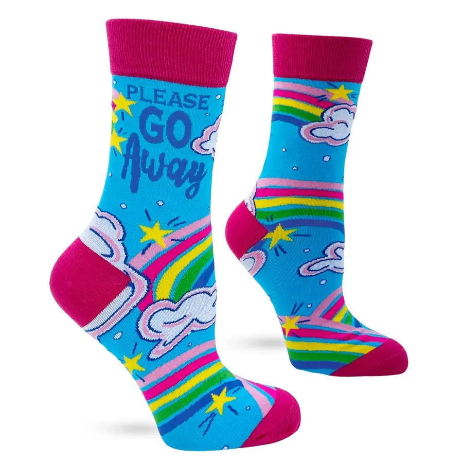 Women's Please Go Away Socks