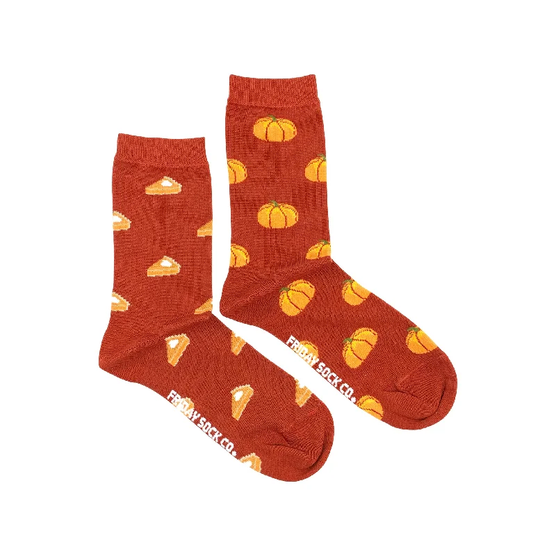 Women's Pumpkin & Pumpkin Pie Socks