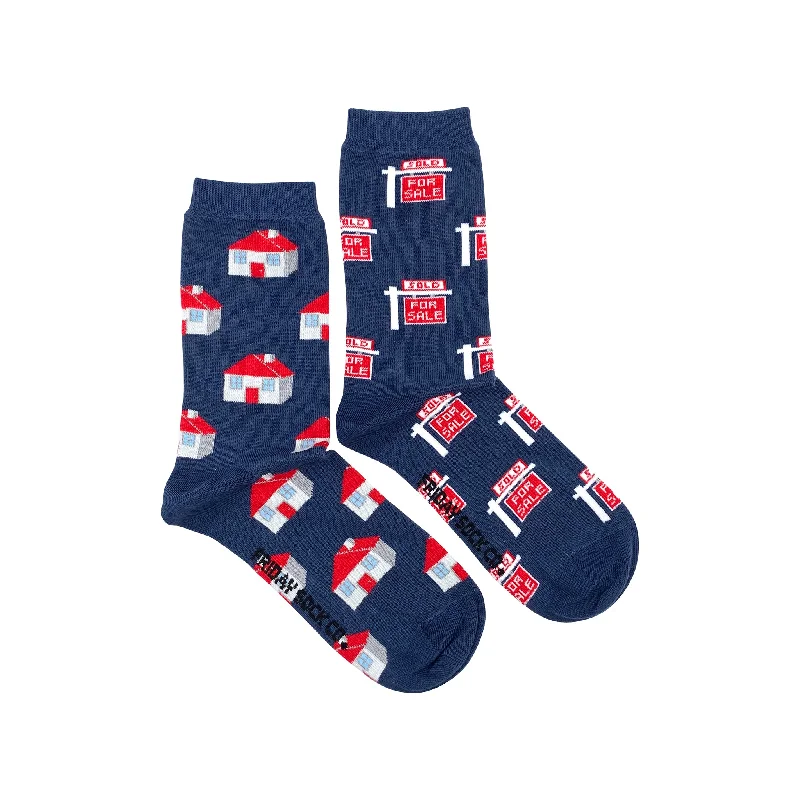 Women's Real Estate Socks