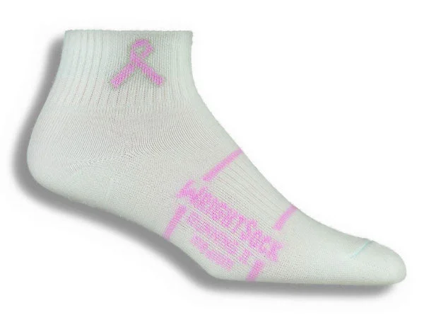 Wrightsock Pink Ribbon - Quarter