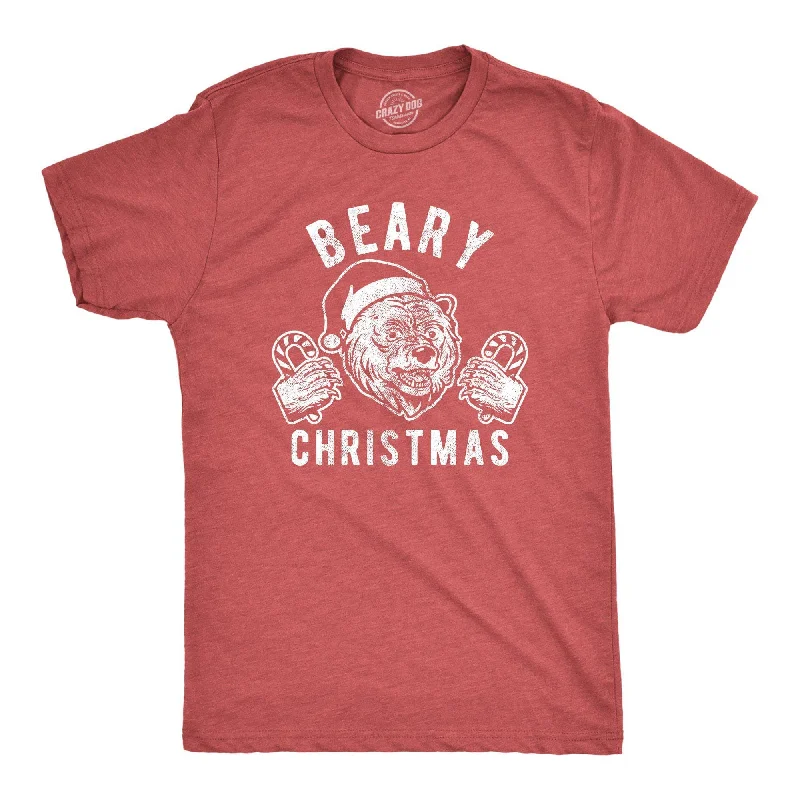 Beary Christmas Men's T Shirt