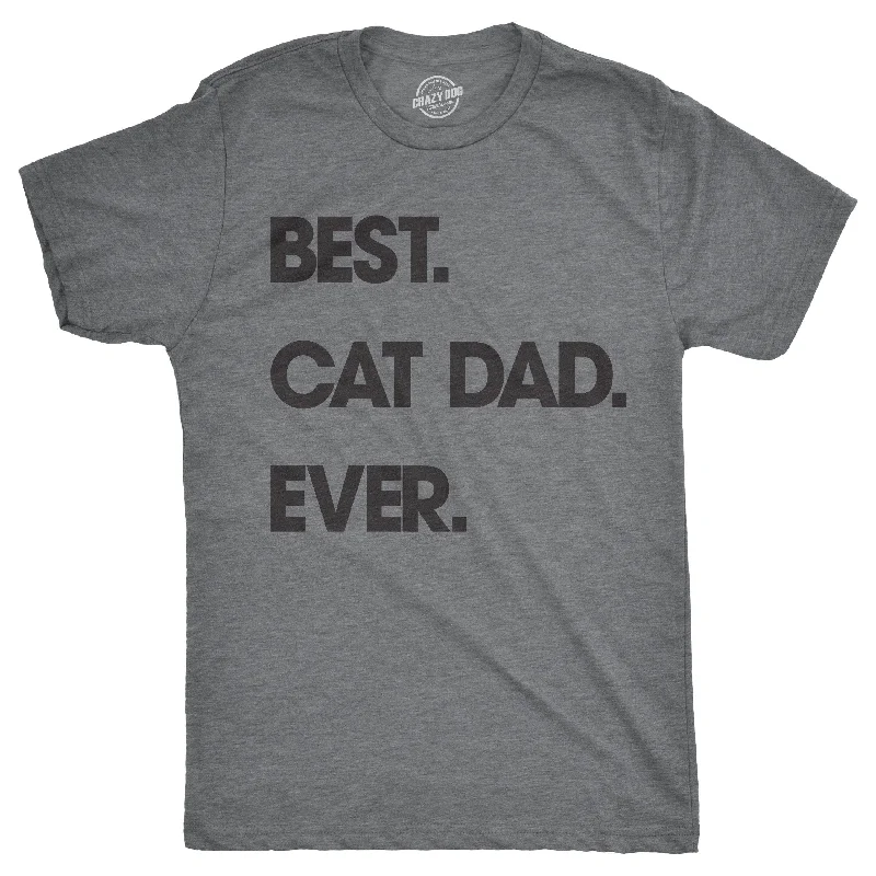 Best Cat Dad Ever Men's T Shirt