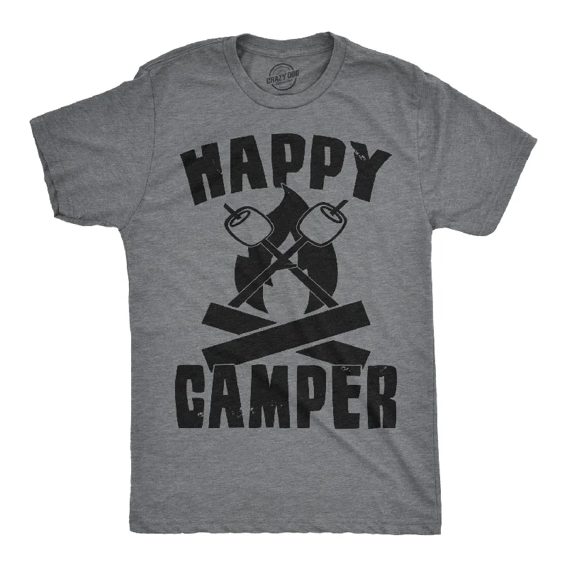 Happy Camper Men's T Shirt