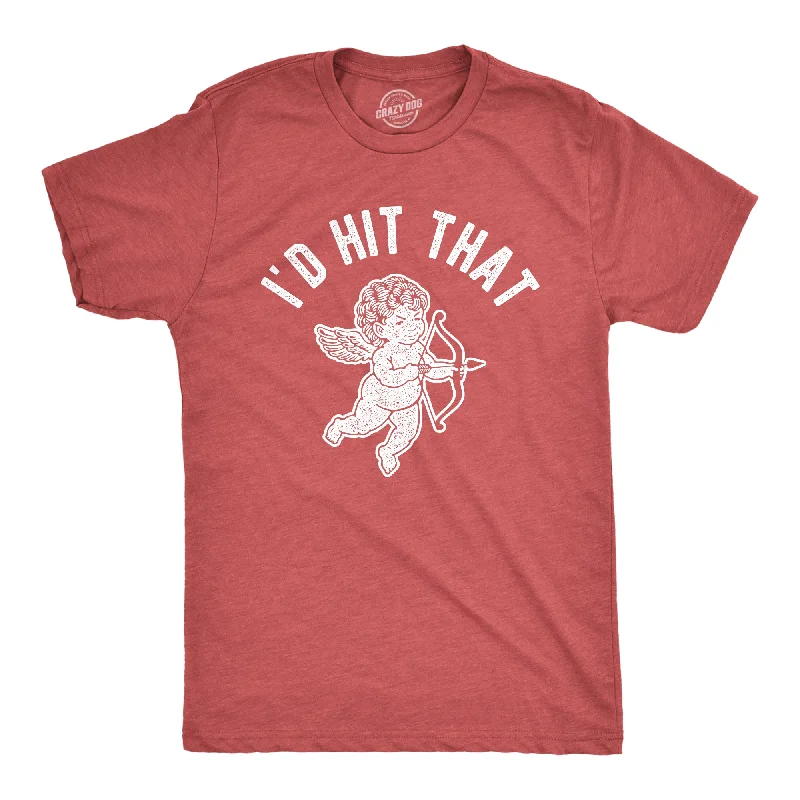 I'd Hit That Cupid Men's T Shirt