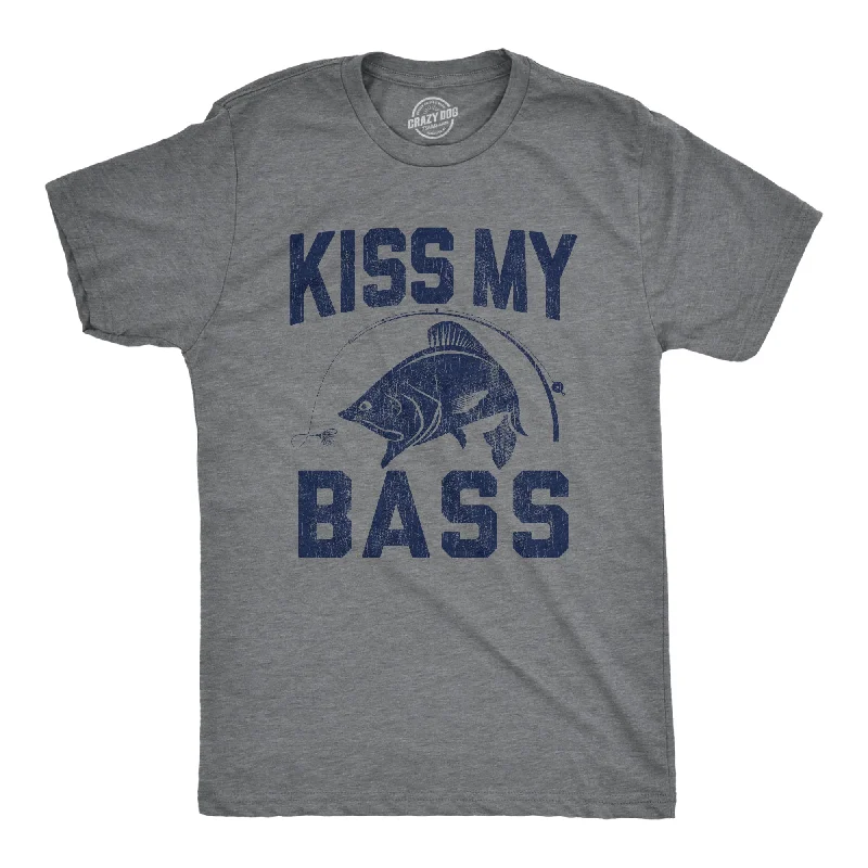 Kiss My Bass Men's T Shirt