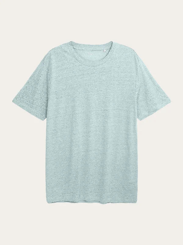 Linen t-shirt - Gray Mist