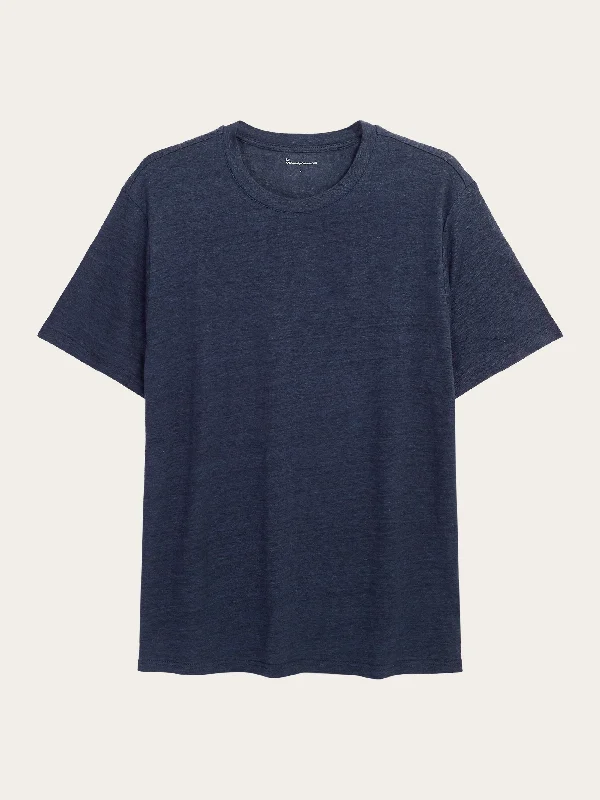 Linen t-shirt - Total Eclipse