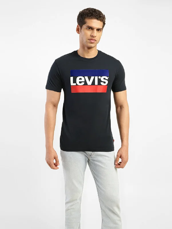 Men's Brand Logo Slim Fit T-Shirt