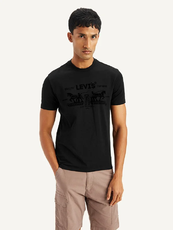 Men's Brand Logo Slim Fit T-Shirt