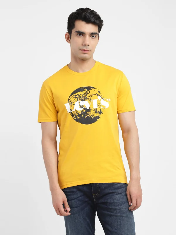 Men's Graphic Print Slim Fit T-shirt