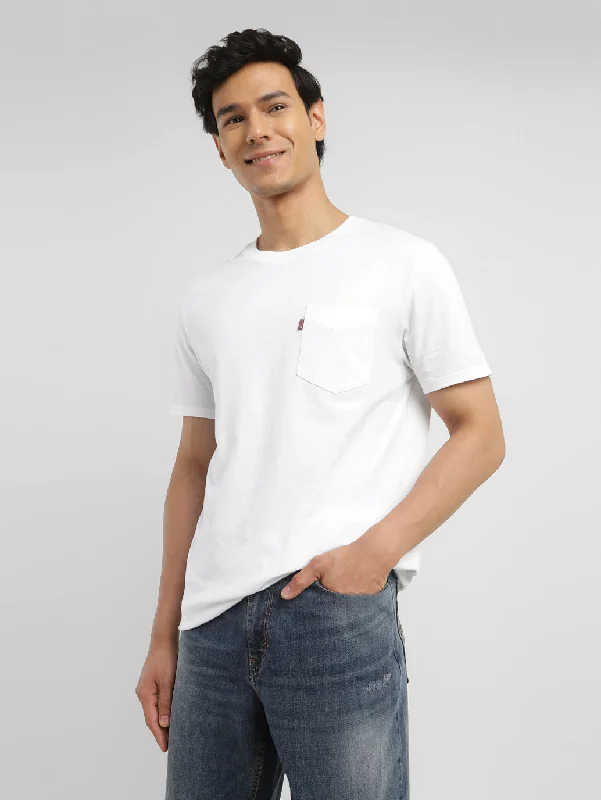 Men's Solid Slim Fit T-Shirt