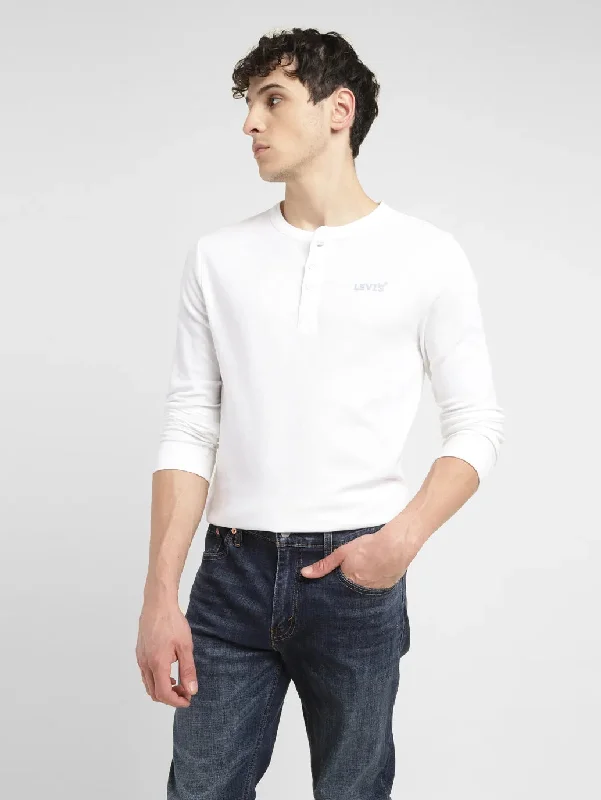 Men's Solid Slim Fit T-shirt